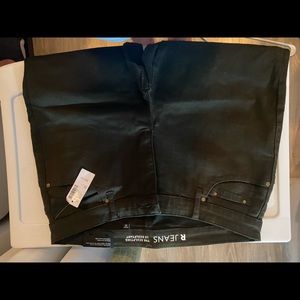 Dark green soft jeans